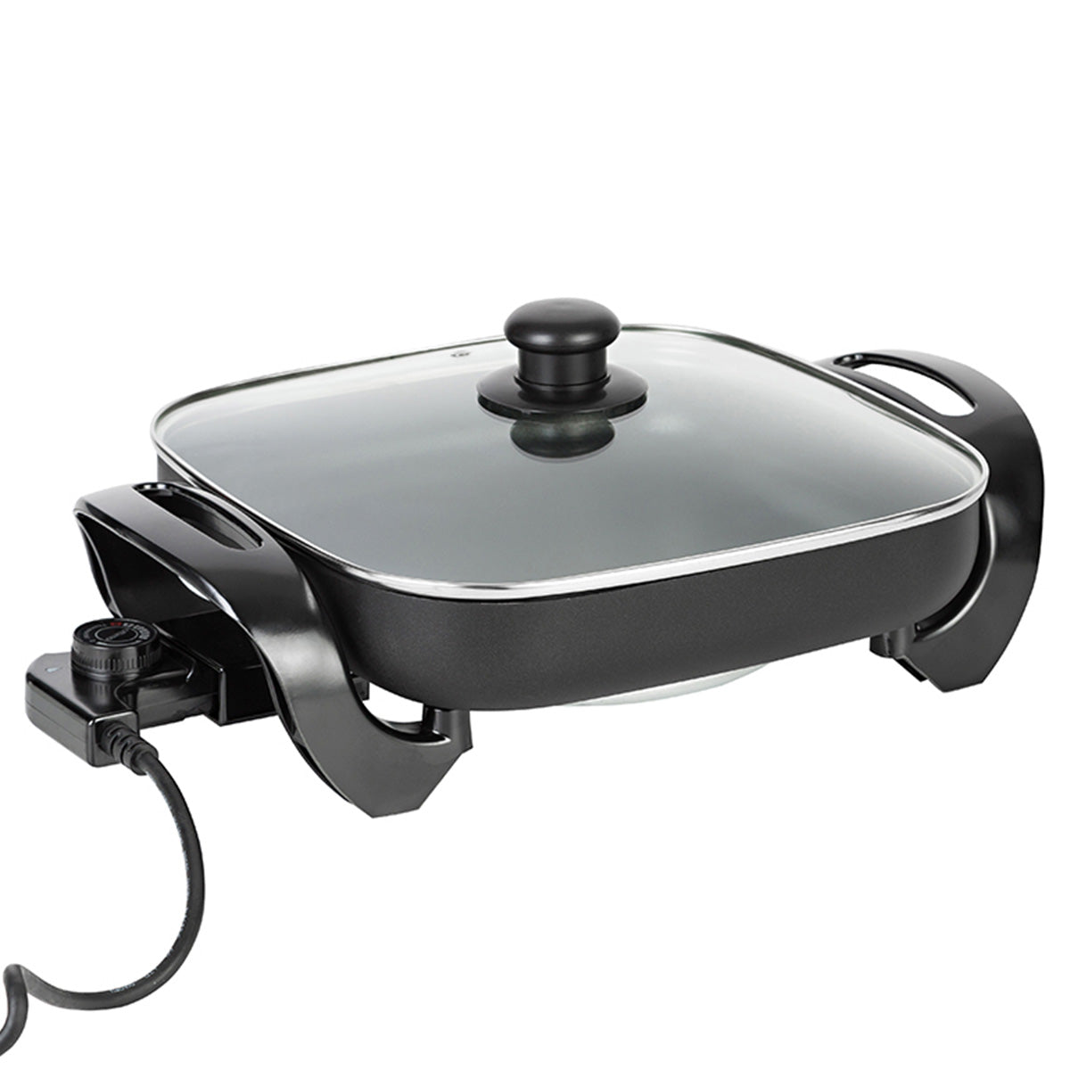 Premium Levella 12" Black Electric Skillet