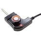 Premium Levella 12" Black Non-stick Electric Indoor Grill With Detachable Oil Tray and Plate