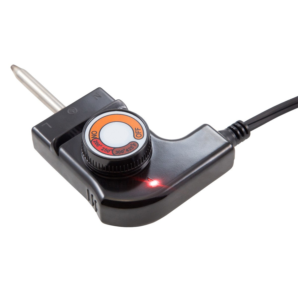 Premium Levella 12" Black Non-stick Electric Indoor Grill With Detachable Oil Tray and Plate