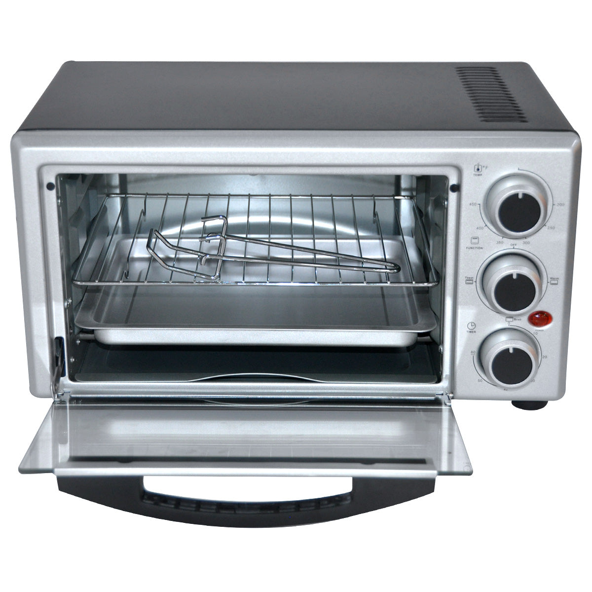 Premium Levella 14L Stainless Steel Toaster Oven With Removable Enamel Tray