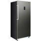 Premium Levella 14.0 ft³ Black Frost-Free Upright Freezer With Inox Reversible Door