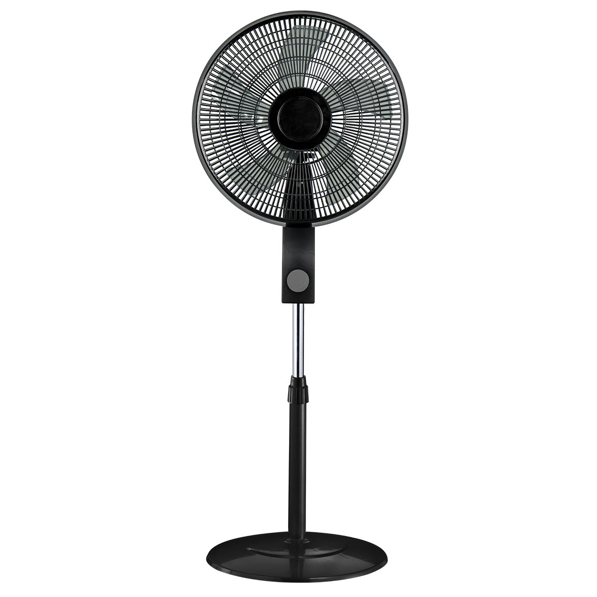 Premium Levella 16" Black Stand Fan