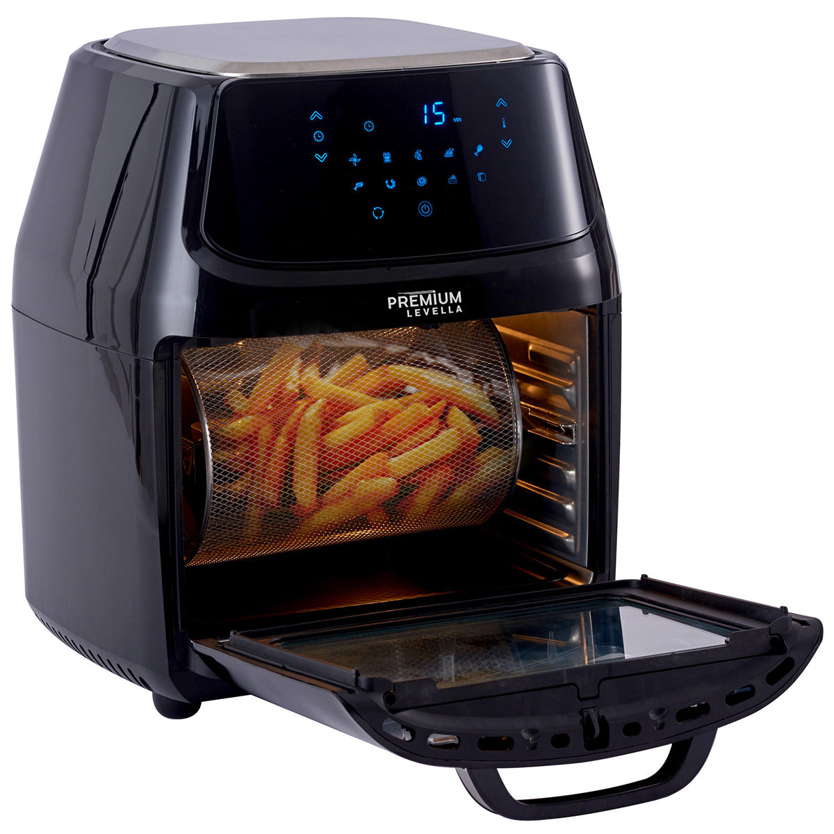 Premium Levella 16.9 Qt Black Digital Air Fryer