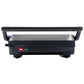 Premium Levella 2-Slice Brushed Stainless Steel Panini Maker With Non-stick Coated Plates and Drip Tray