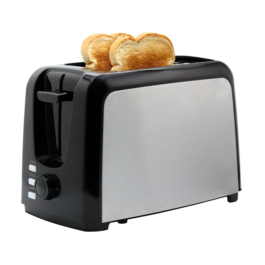 Premium Levella 2-Slice Stainless Steel Toaster With Removable Crumb Tray