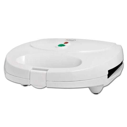 Premium Levella 2-Slice White Non-stick Coated Plates Sandwich Maker