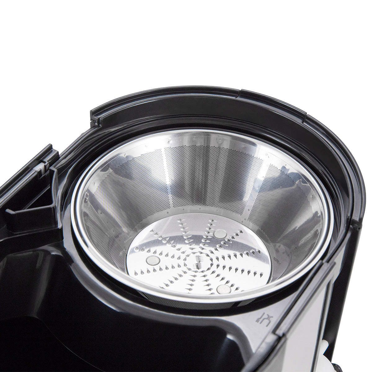 Premium Levella 2-Speed Black and Silver Juice Extractor With Stainless Steel Blade and Filter Basket