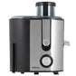 Premium Levella 2-Speed Black and Silver Juice Extractor With Stainless Steel Blade and Filter Basket