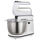 Premium Levella 2-in-1 Stand & Hand Mixer With 3L Automatic Rotating Bowl, 2 Beaters, and 2 Dough Hooks