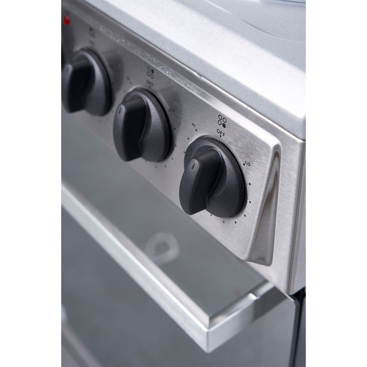 Premium Levella 20" White Freestanding Electric Stove With 4 Spiral Hot Plate