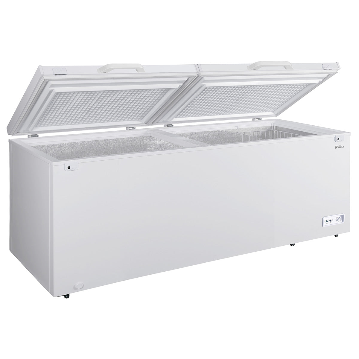Premium Levella 25 ft³ White Chest Freezer With 2 Wire Baskets