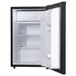 Premium Levella 2.5 ft³ Black Refrigerator With Reversible Door