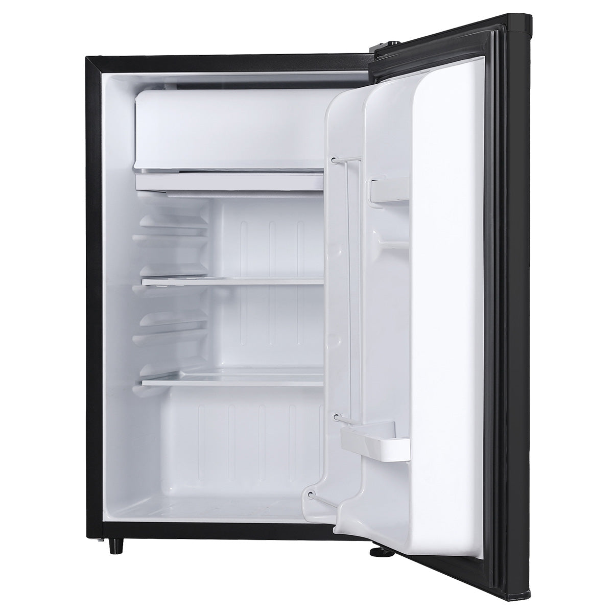 Premium Levella 2.5 ft³ Black Refrigerator With Reversible Door