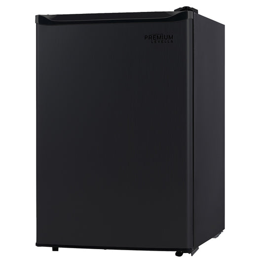 Premium Levella 2.5 ft³ Black Refrigerator With Reversible Door