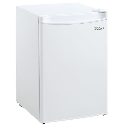 Premium Levella 2.5 ft³ White Refrigerator With Reversible Door
