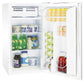 Premium Levella 3.2 ft³ White Energy-Saving Refrigerator With Reversible Door and Adjustable Legs