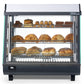Premium Levella 3.4 ft³ Stainless Commercial Countertop Warmer Display Case With 3 Adjustable Shelves
