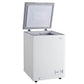 Premium Levella 3.5 ft³ White Chest Freezer With Wire Basket