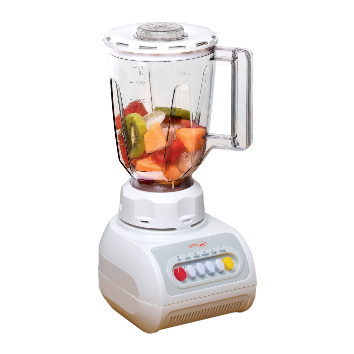 Premium Levella 4-Speed + Pulse White Blender With 50 Oz Capacity