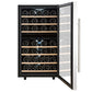 Premium Levella 43-Bottle Stainless Steel Auto Frost Wine Cooler