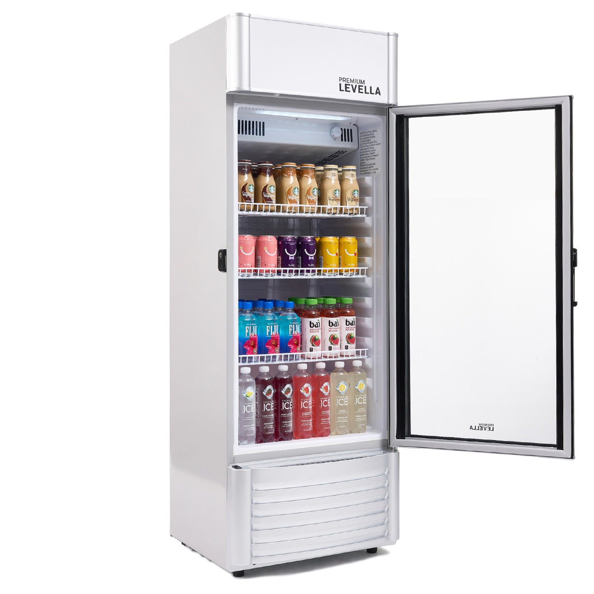 https://kitchenoasis.com/cdn/shop/files/Premium-Levella-6_5-cu_-ft_-Single-Glass-Door-Display-65-Silver-Refrigerator-4.jpg?v=1691800414&width=1445