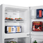 Premium Levella 7.0 ft³ White No-Frost Refrigerator With Reversible Door