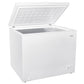 Premium Levella 8.7 ft³ White Chest Freezer With Basket and Wheels