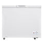 Premium Levella 8.7 ft³ White Chest Freezer With Basket and Wheels