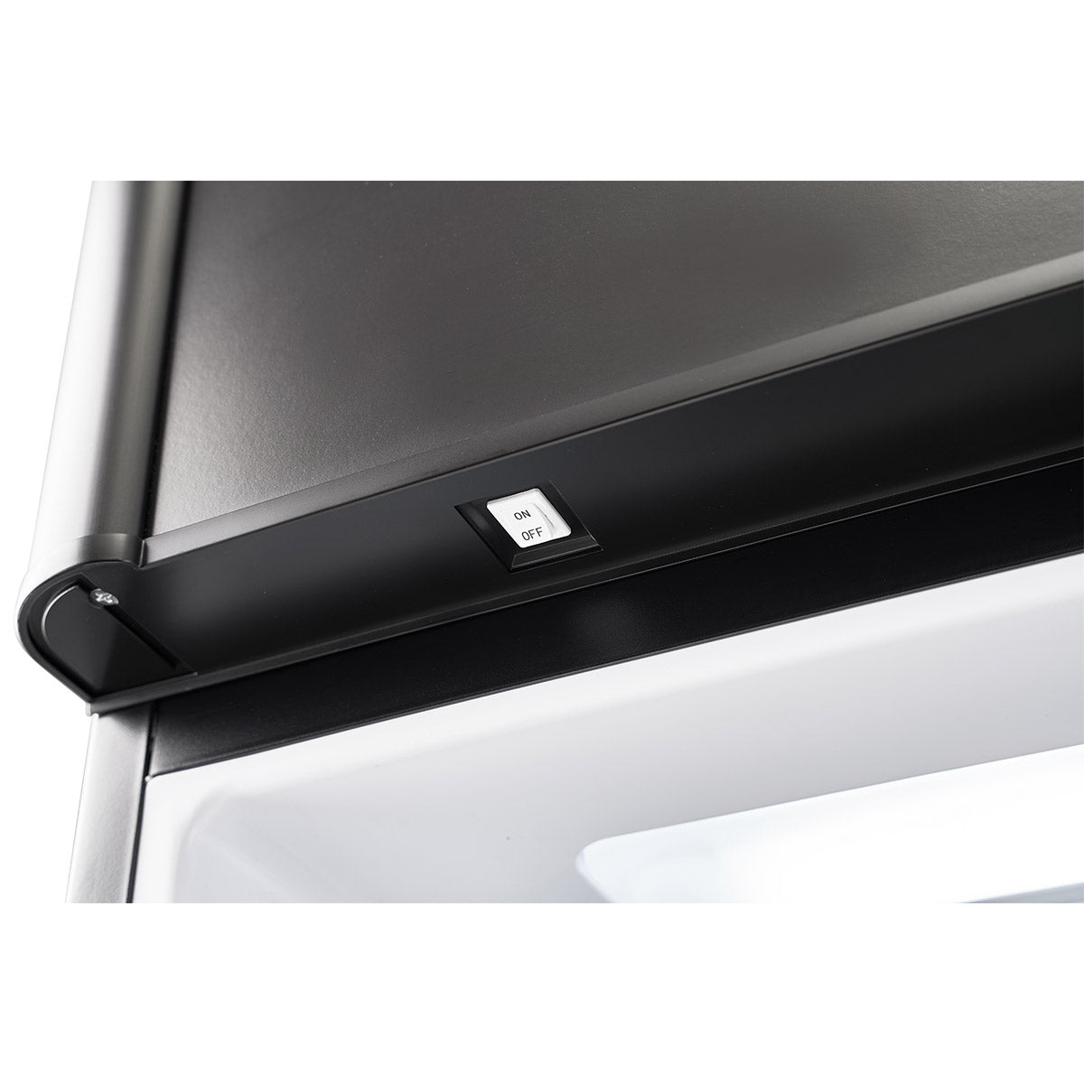 Premium Levella 9 cu. ft Black Upright Single Glass Door Display Refrigerator
