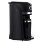 Premium Levella Black 2 in 1 Single Grind & Brew Automatic Personal Coffee Maker With 14 Oz Water tank and 4.5 Oz Stainless Steel Airtight Travel Mug