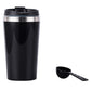 Premium Levella Black 2 in 1 Single Grind & Brew Automatic Personal Coffee Maker With 14 Oz Water tank and 4.5 Oz Stainless Steel Airtight Travel Mug