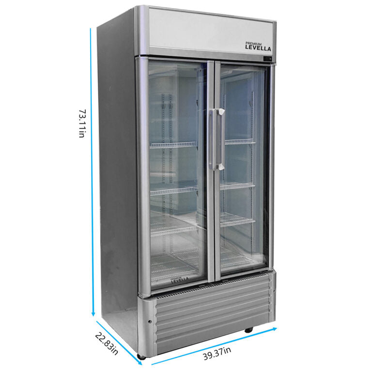 https://kitchenoasis.com/cdn/shop/files/Premium-Levella-Double-Glass-Door-Beverage-Display-Cooler-18_0-cu-ft-Silver-Merchandiser-Refrigerator-6.jpg?v=1687222990&width=1445