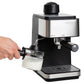 Premium Levella Stainless Steel Frame Steam Espresso and Cappuccino Maker With Removable Drip Tray
