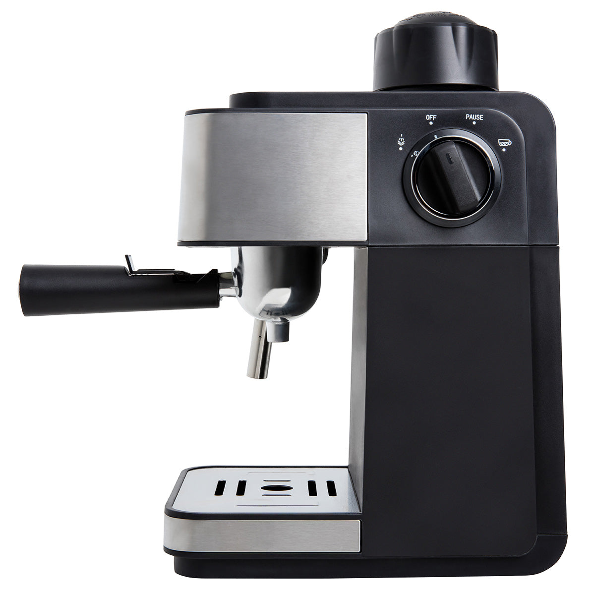 Premium Levella Stainless Steel Frame Steam Espresso and Cappuccino Maker With Removable Drip Tray