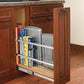 RTA 447BCSC8C Tray Divider/Foil Wrap Holder with Blumotion Soft-Close - Fits a 12" Wide Base Cabinet