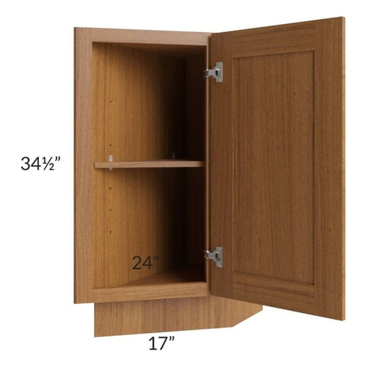 RTA Artisan Walnut Shaker 12" Base Transitional Cabinet (Right)