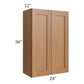 RTA Artisan Walnut Shaker 24" x 36" Wall Cabinet