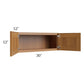 RTA Artisan Walnut Shaker 30" x 12" Wall Cabinet