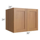RTA Artisan Walnut Shaker 30" x 24" x 24" Wall Cabinet