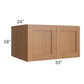 RTA Artisan Walnut Shaker 33" x 18" x 24" Wall Cabinet