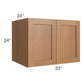 RTA Artisan Walnut Shaker 33" x 24" x 24" Wall Cabinet