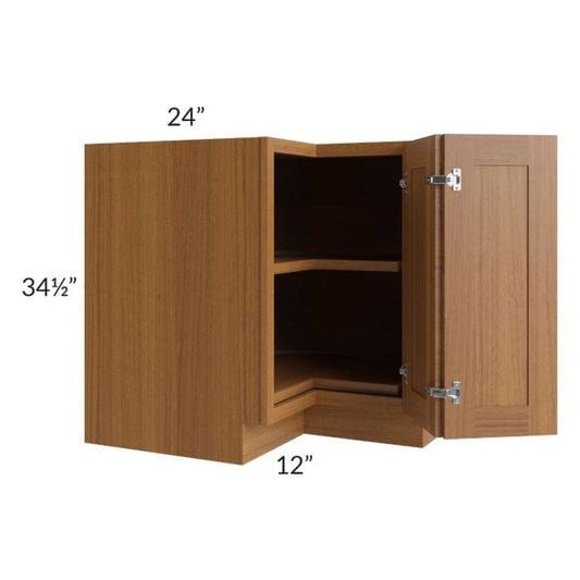 RTA Artisan Walnut Shaker 36" Lazy Susan Base Cabinet