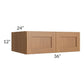 RTA Artisan Walnut Shaker 36" x 12" x 24" Wall Cabinet