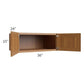 RTA Artisan Walnut Shaker 36" x 15" x 24" Wall Cabinet
