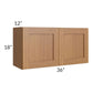RTA Artisan Walnut Shaker 36" x 18" Wall Cabinet