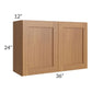RTA Artisan Walnut Shaker 36" x 24" Wall Cabinet