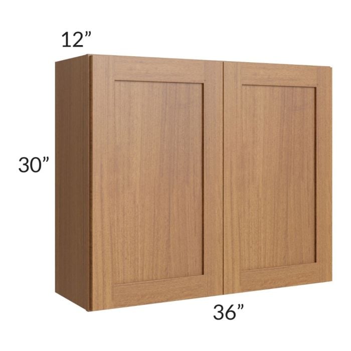 RTA Artisan Walnut Shaker 36" x 30" Wall Cabinet