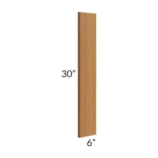 RTA Artisan Walnut Shaker 6" x 30" Wall Filler