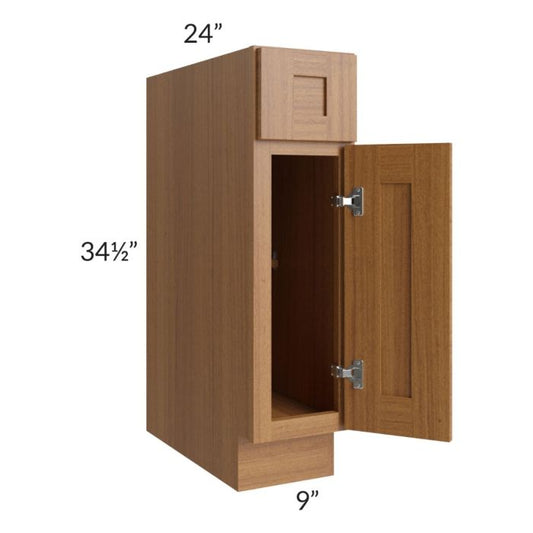 RTA Artisan Walnut Shaker 9" Base Cabinet