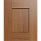 RTA Artisan Walnut Shaker Sample Door